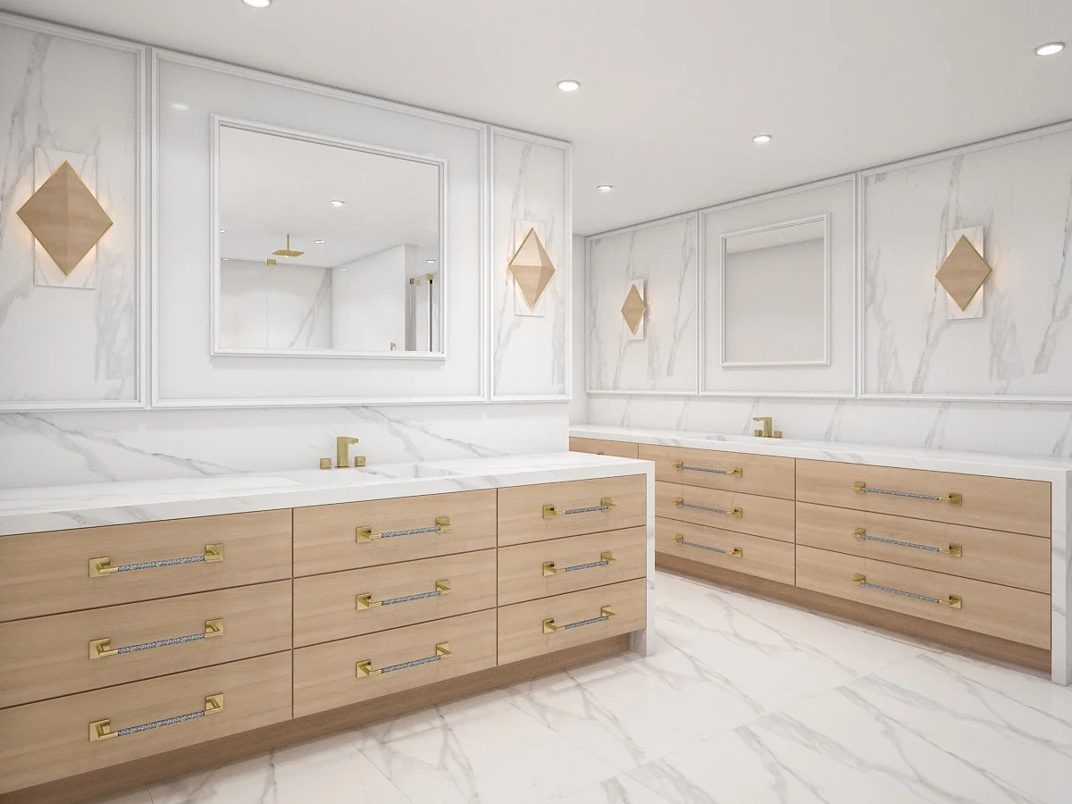 Master Bath Render